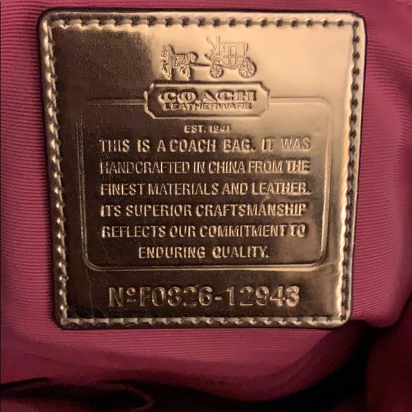 Coach Handbag and wallet. (Only used once) - Picture 8 of 14